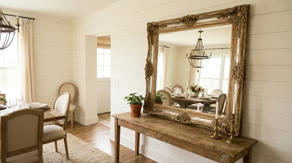 Antique Mirror Statement