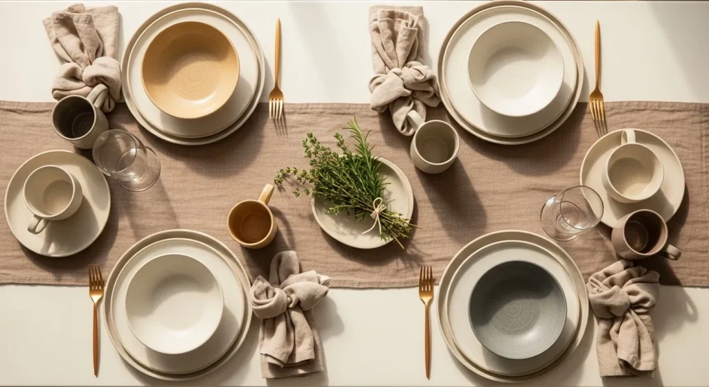 Collected Ceramic Dinnerware