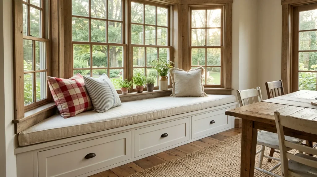 Farmhouse Window Seat