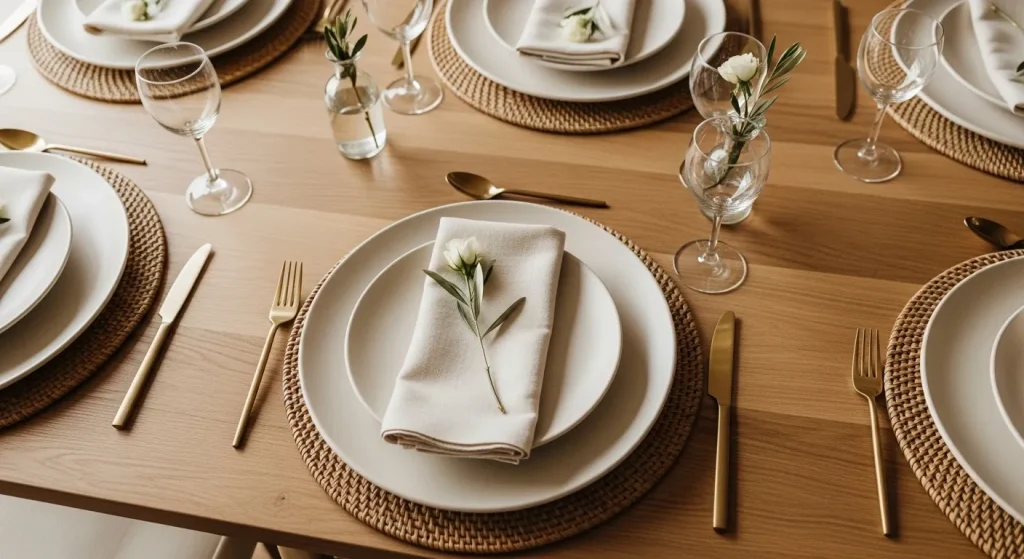 Layered Table Setting
