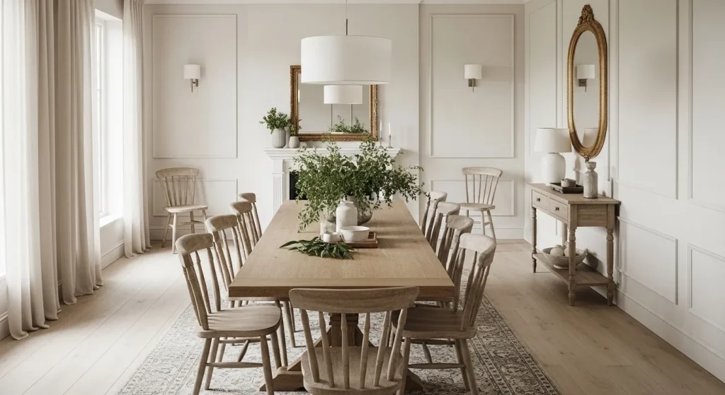 Mismatched Wooden Chairs