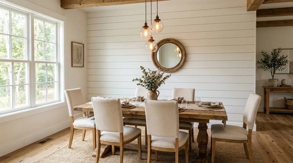 Shiplap Accent Wall