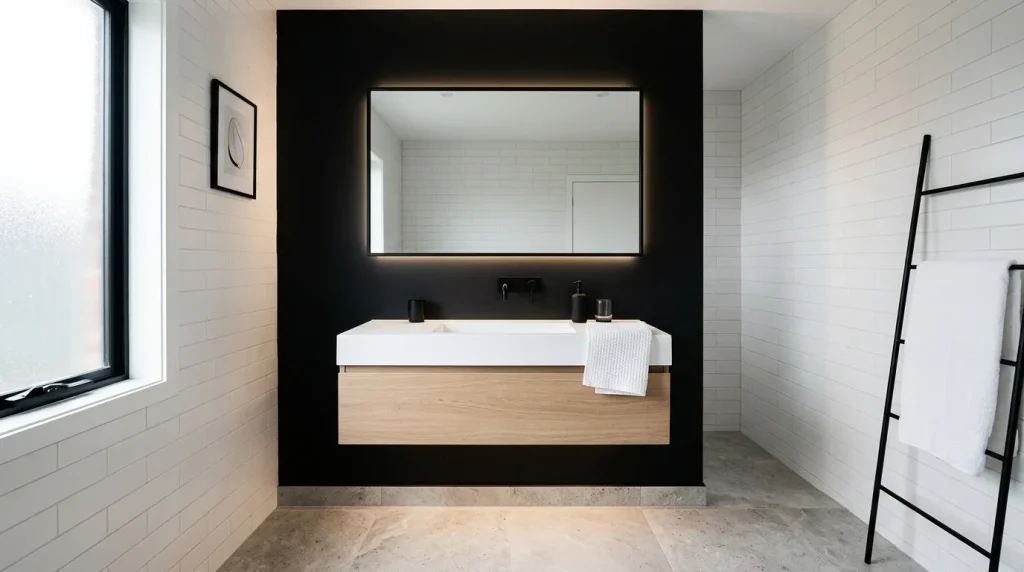 Black Accent Wall