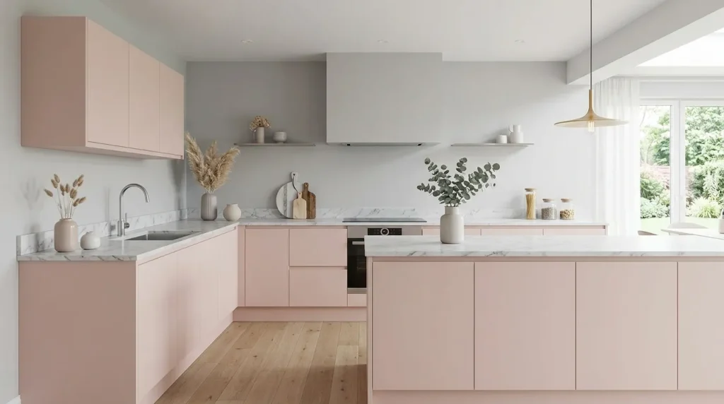 Blush & Gray