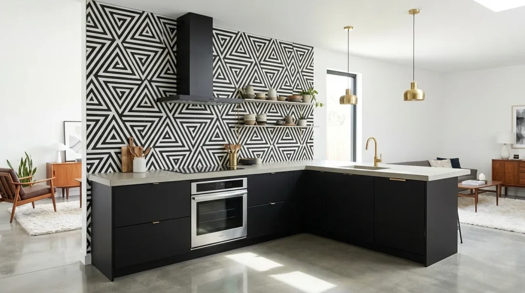 Bold Geometric Contrast