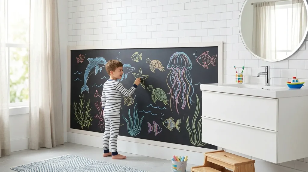 Chalkboard Paint Wall Panel