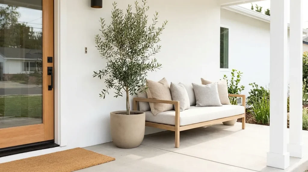 Clean Porch Seating