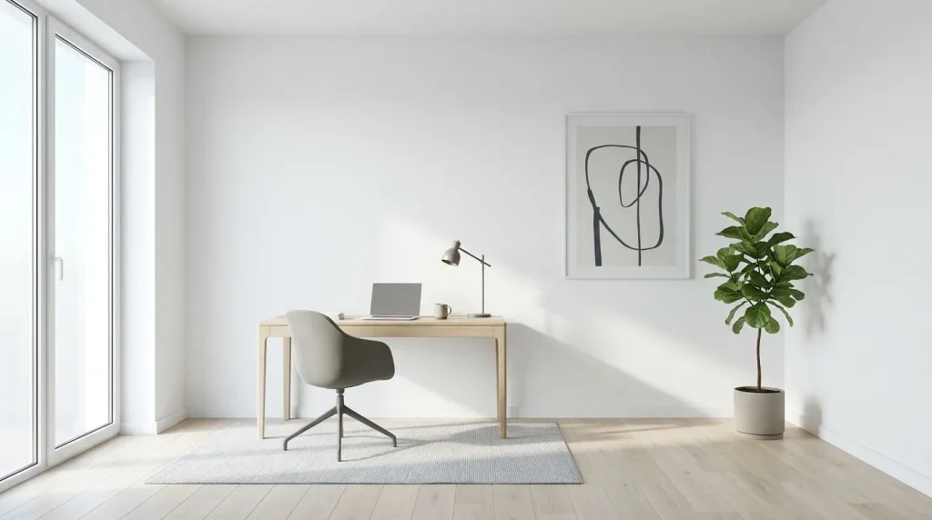 Clean White Walls