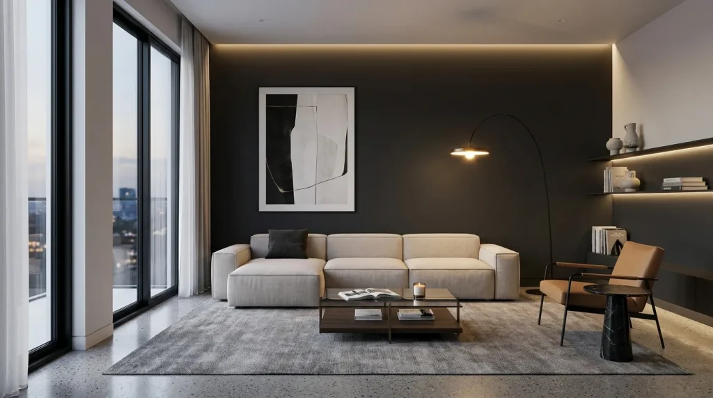 Dark Accent Wall