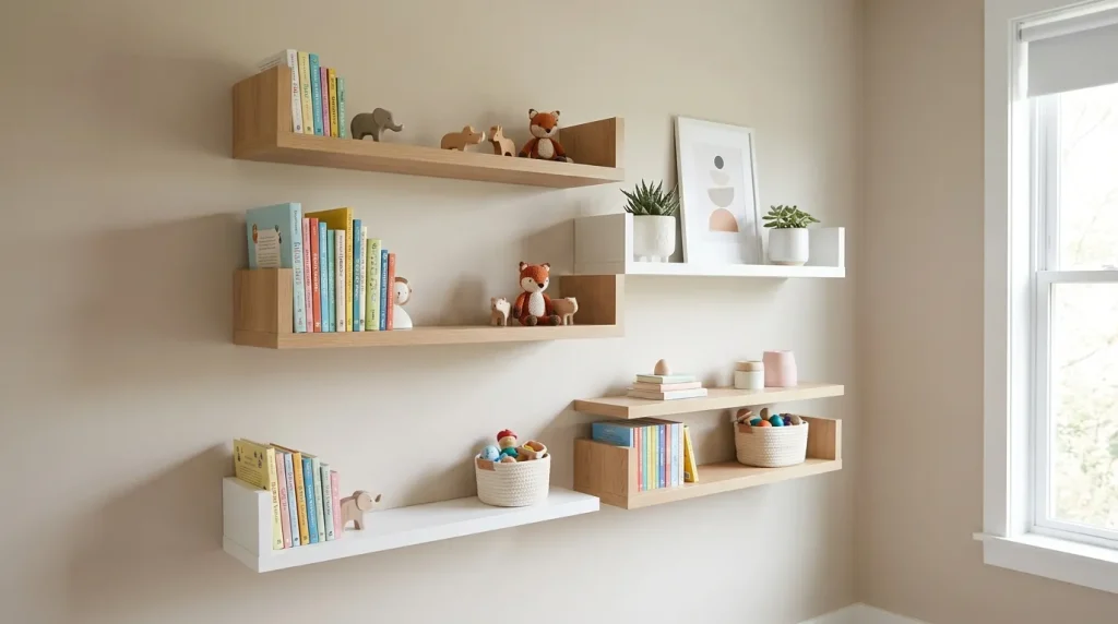 Floating Shelves Wall