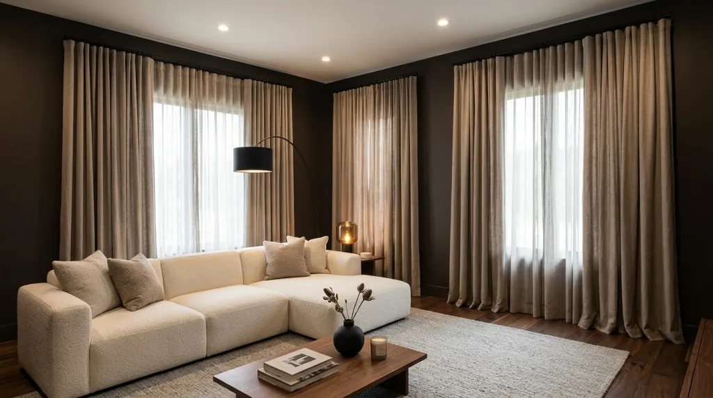Floor-Length Curtains