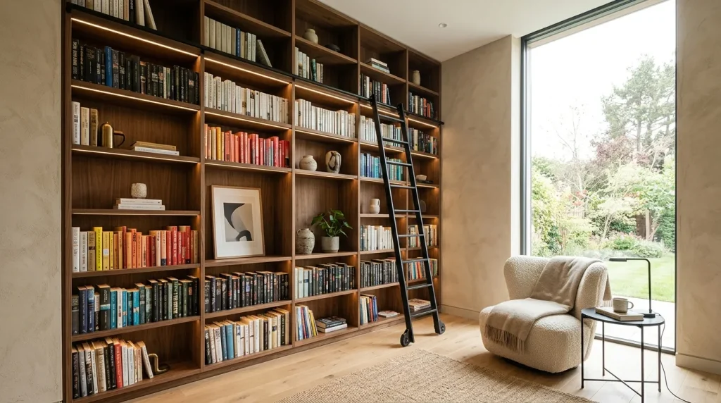 Floor To Ceiling Shelves
