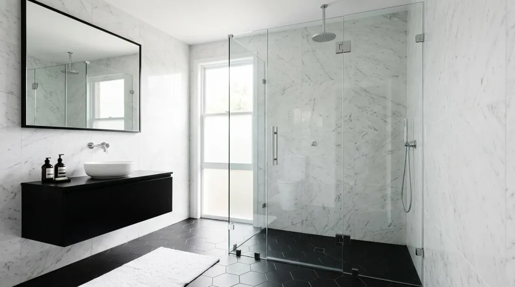 Frameless Glass Shower