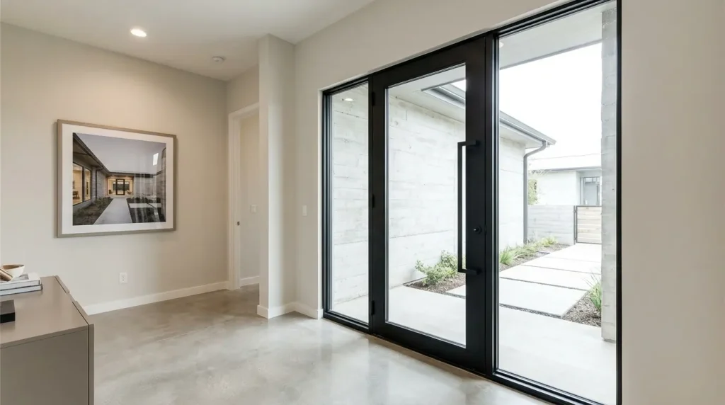 Glass Panel Door