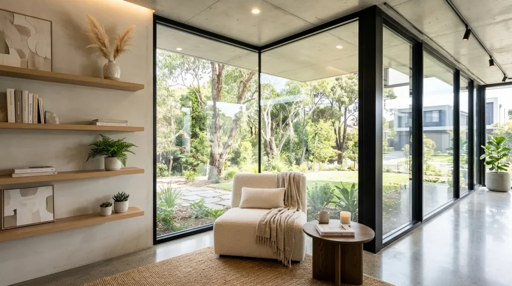 Glass Wall Corners
