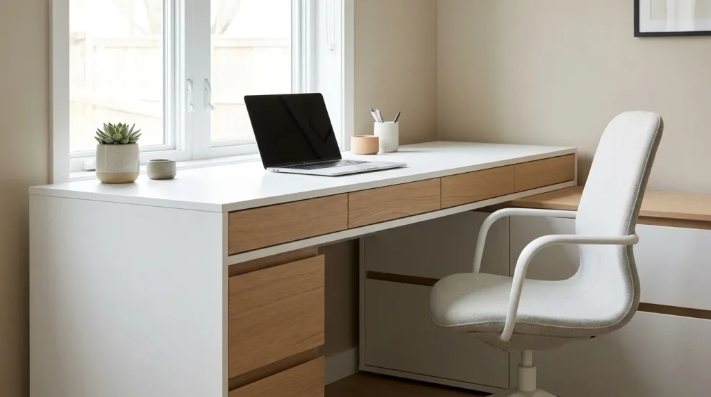 Hidden Storage Desk