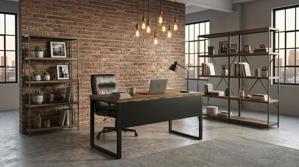 Industrial Brick Wall