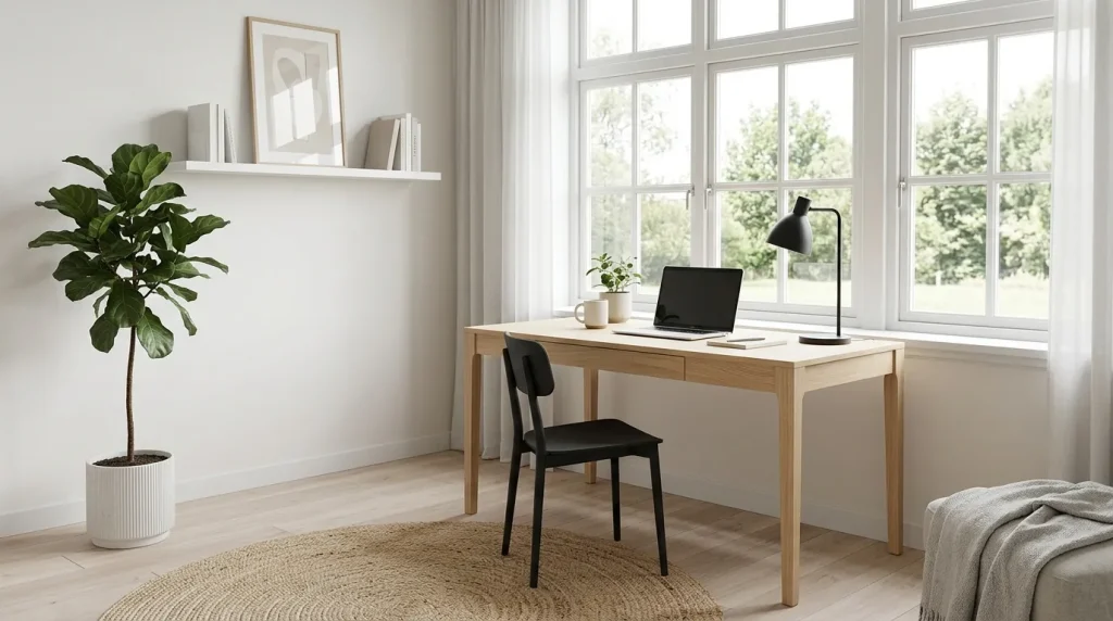 Light Wood Desk