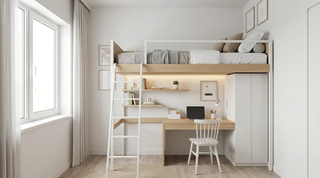 Loft Bed Setup