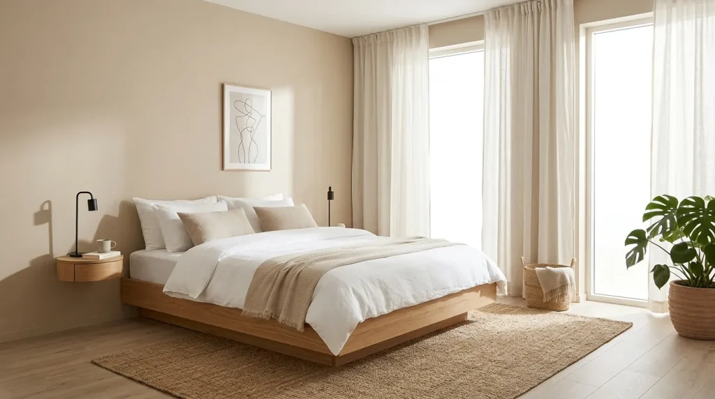 Low Platform Bed
