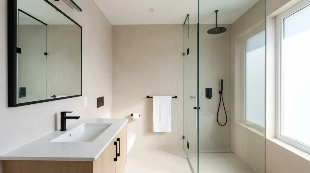 Matte Black Fixtures