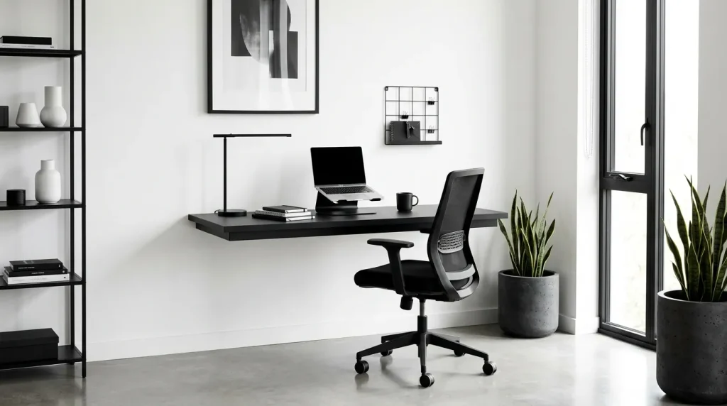 Minimal Monochrome Workspace