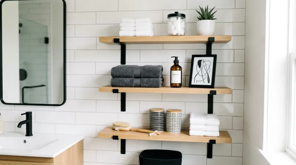 Minimal Open Shelves