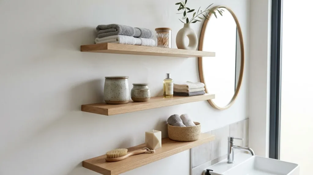 Minimal Open Shelving