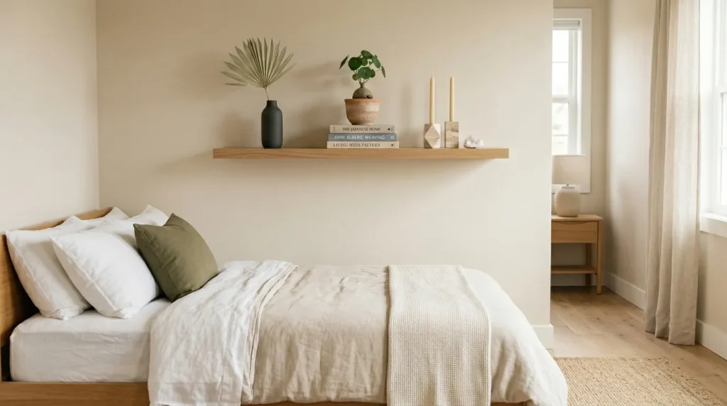 Minimal Shelf Styling
