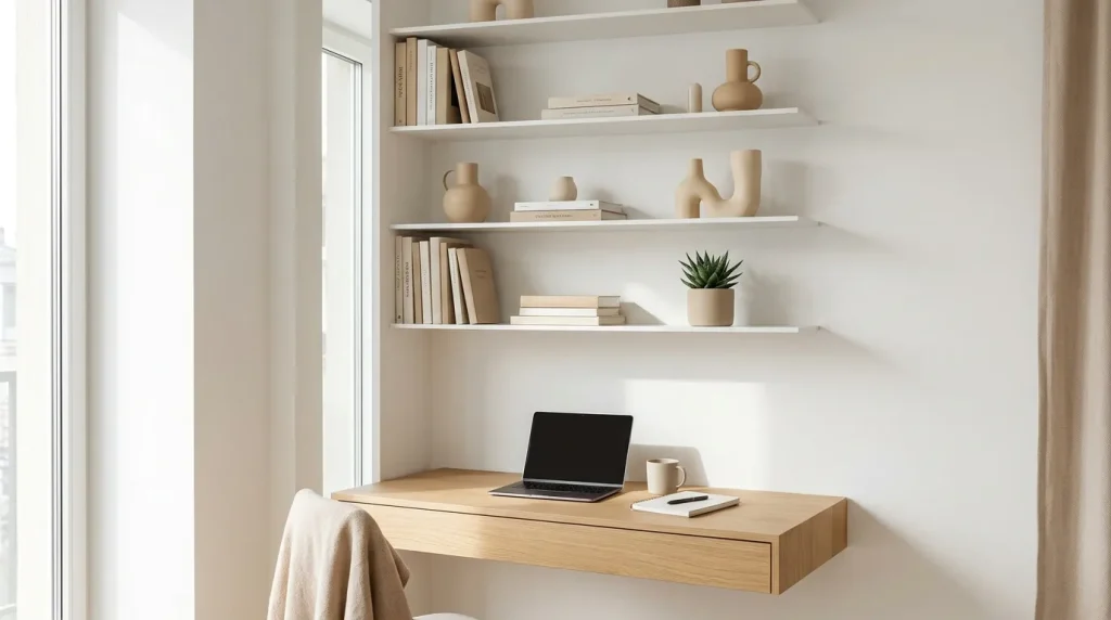 Minimal Shelf Wall