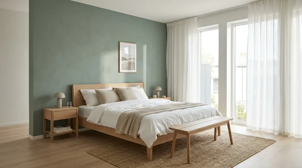 Muted Accent Wall