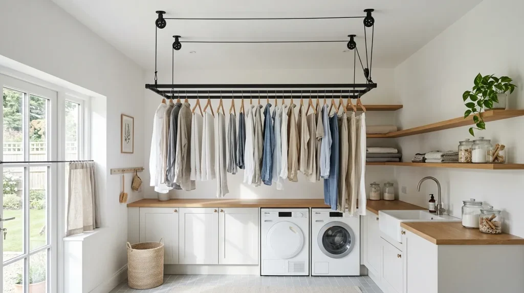 Overhead Drying Rack