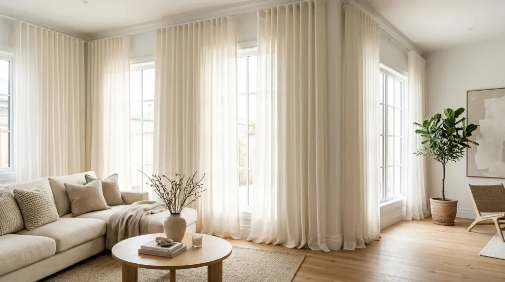 Oversized Linen Curtains