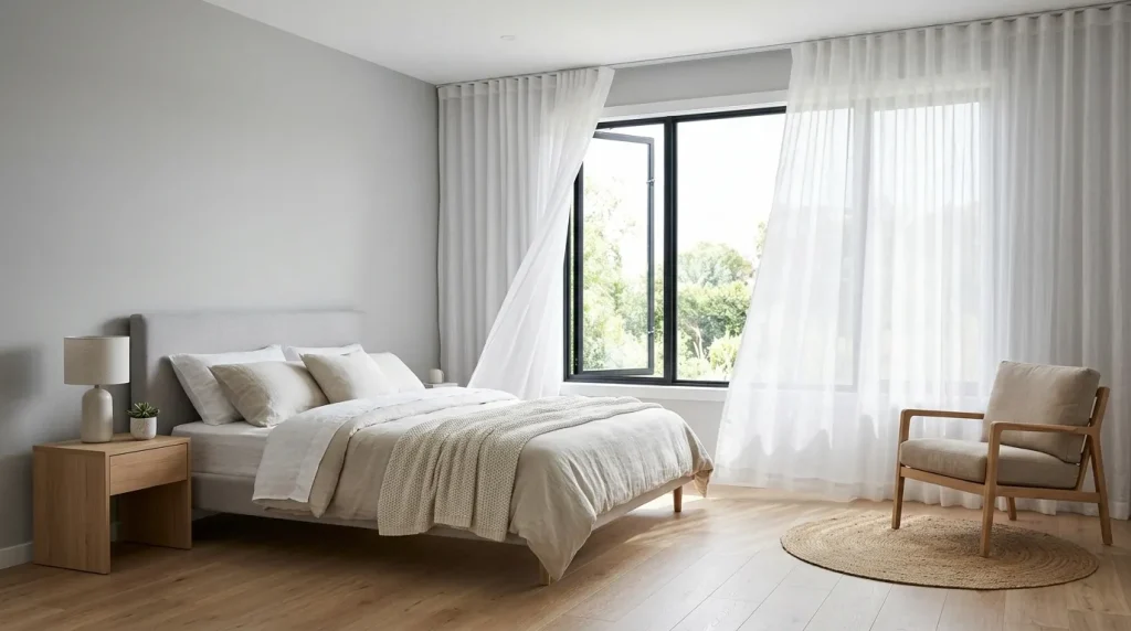 Sheer Curtain Flow