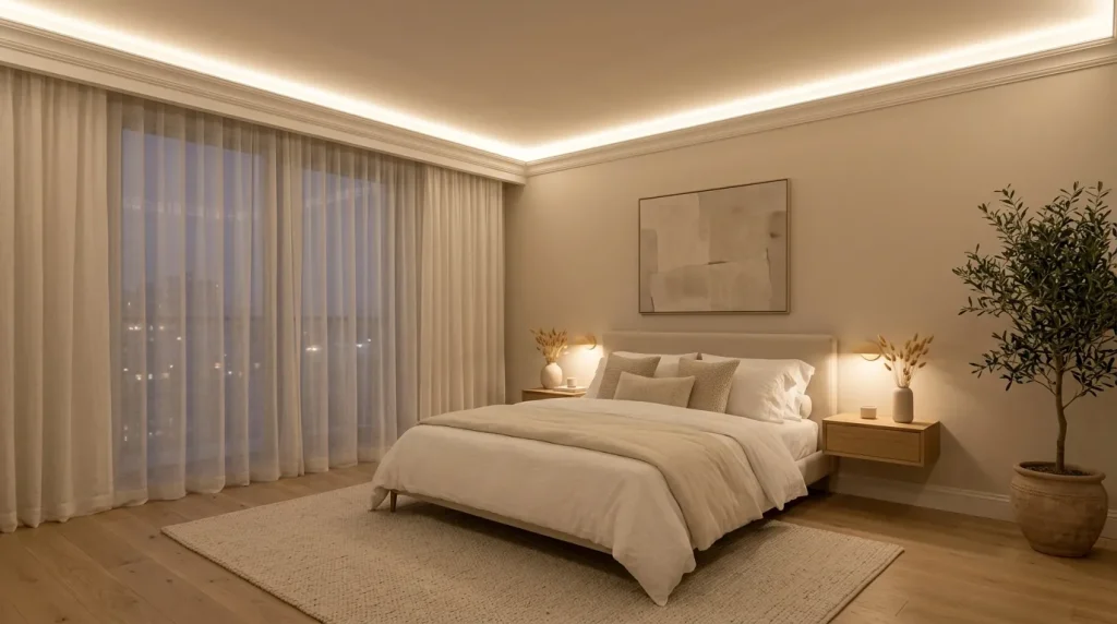 Soft Ceiling Glow