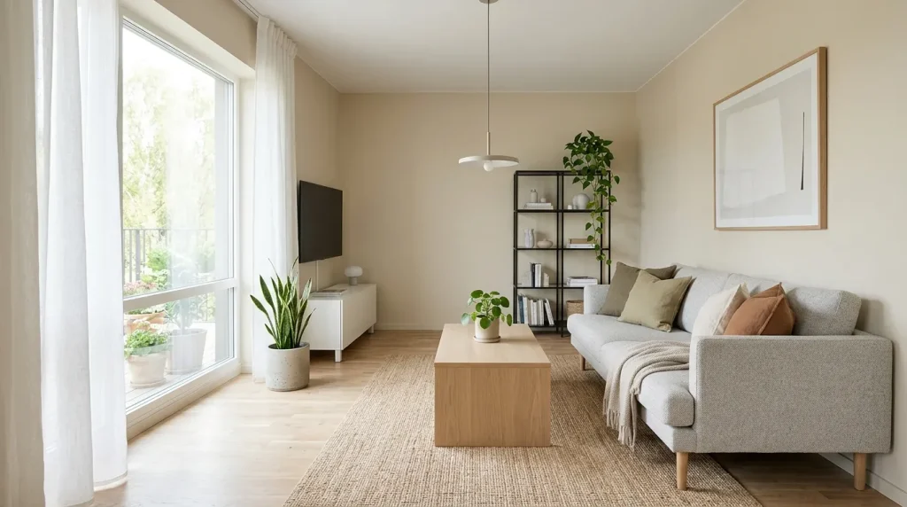 Subtle Greenery Touch