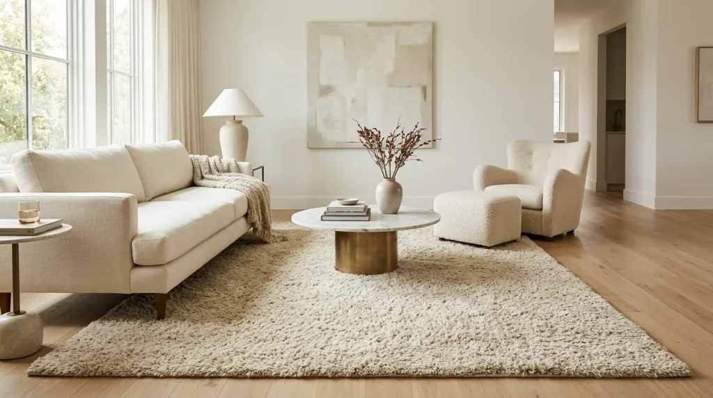 Textured Neutral Rug