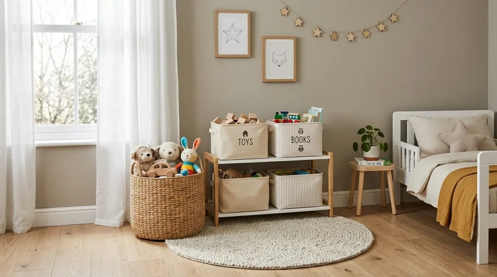 Toy Basket Corner