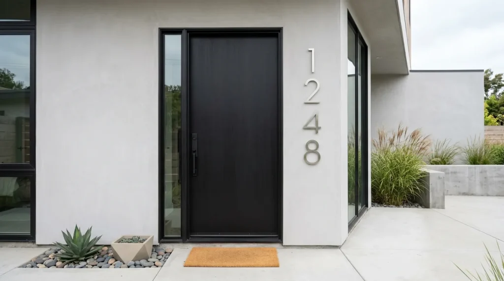 Vertical House Numbers