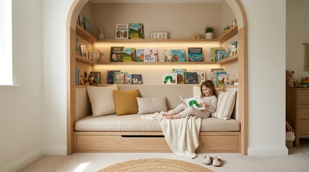 Wall Reading Nook