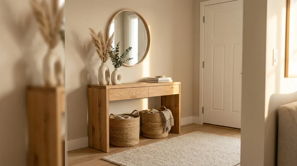 Warm Wood Accents