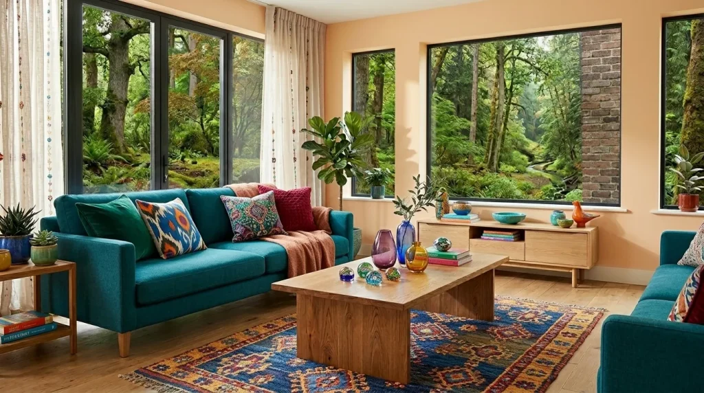 Warm Wood Accents
