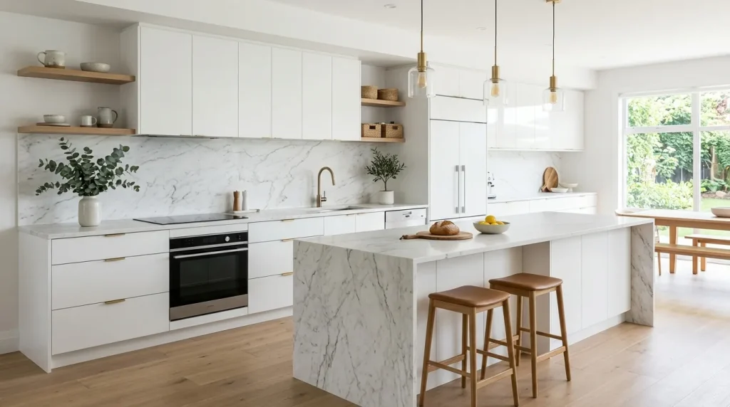White & Marble Touch