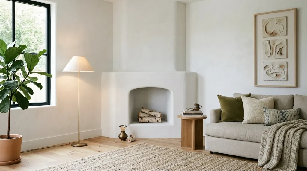White Plaster Corner