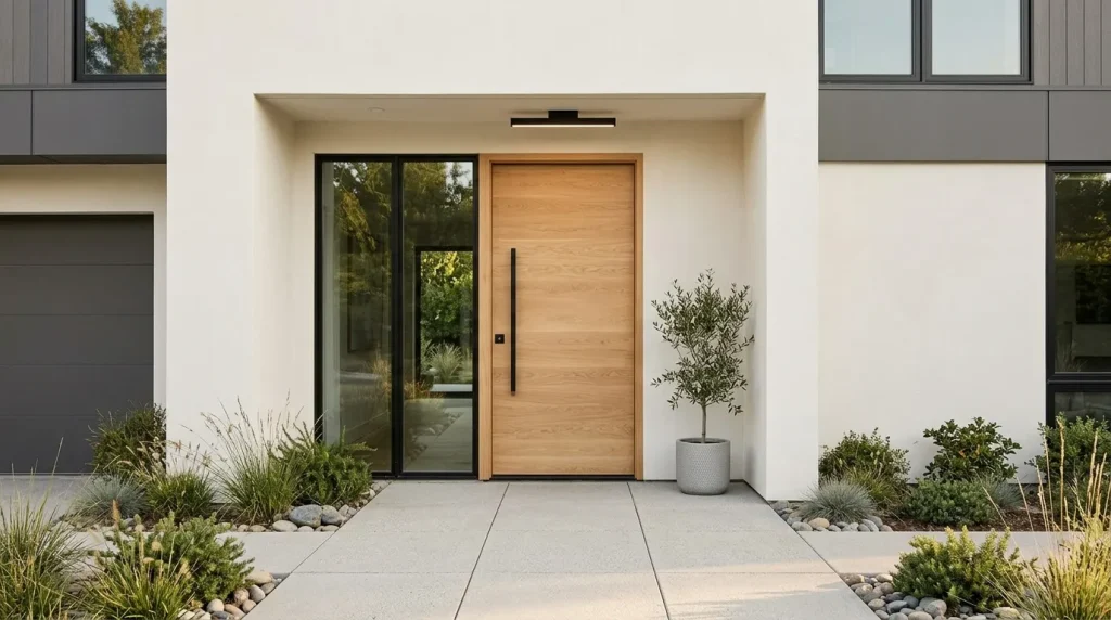 Wood Accent Door