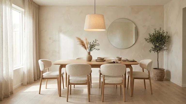 japandi dining room