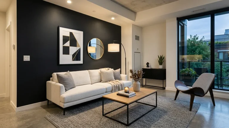 masculine living room