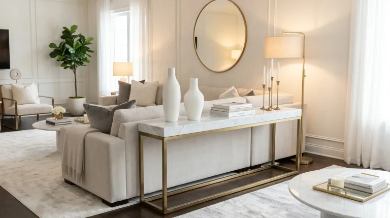 sofa table design