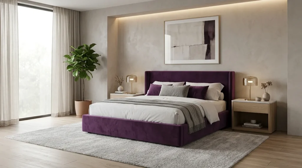 Amethyst Statement Bed