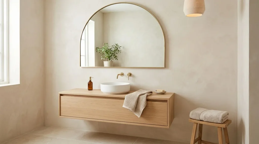 Arched Minimal Mirror